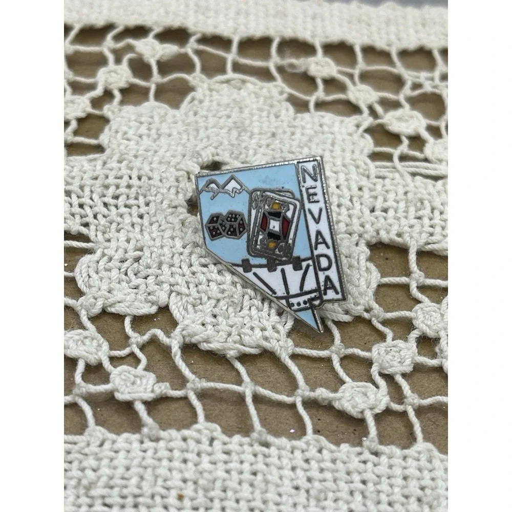 Nevada Shaped Souvenir Lapel‎ Pin
